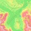 Топографическая карта Самарский район, высота, рельеф