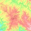 Топографическая карта Batatais, высота, рельеф