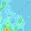 Топографическая карта Kailua, высота, рельеф