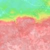Топографическая карта Лопухинское сельское поселение, высота, рельеф