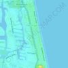 Топографическая карта Mermaid Beach, высота, рельеф