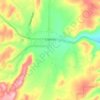 Топографическая карта Capitan, высота, рельеф