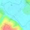 Топографическая карта Осиновая Гора, высота, рельеф
