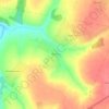 Топографическая карта Чурикасы, высота, рельеф