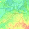 Топографическая карта Demopolis, высота, рельеф