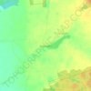 Топографическая карта Тихоновичи, высота, рельеф