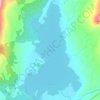 Топографическая карта Lough Eske, высота, рельеф