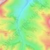 Топографическая карта Галанчож, высота, рельеф