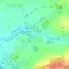 Топографическая карта Поплавцы, высота, рельеф