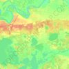 Топографическая карта Мальковское сельское поселение, высота, рельеф