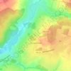 Топографическая карта Солдатское, высота, рельеф