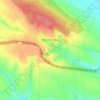 Топографическая карта Васильковцы, высота, рельеф