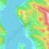 Топографическая карта Marone, высота, рельеф