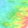 Топографическая карта Monachil, высота, рельеф
