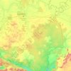 Топографическая карта Jagdalpur Tahsil, высота, рельеф
