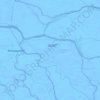 Топографическая карта Козловский сельсовет, высота, рельеф
