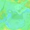 Топографическая карта Цветов лес, высота, рельеф