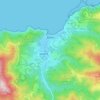 Топографическая карта Baquio, высота, рельеф