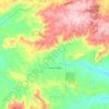 Топографическая карта Inman Valley, высота, рельеф