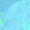 Топографическая карта Замслаг, высота, рельеф