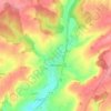 Топографическая карта Moislains, высота, рельеф