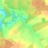 Топографическая карта Вердомичи, высота, рельеф