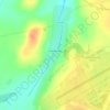 Топографическая карта Клюшниково, высота, рельеф