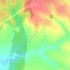 Топографическая карта Лебедянка, высота, рельеф