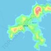 Топографическая карта 枸杞岛, высота, рельеф