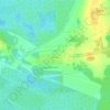 Топографическая карта Нармуч, высота, рельеф