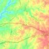 Топографическая карта Mebane, высота, рельеф