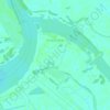 Топографическая карта Усть-Койсуг, высота, рельеф