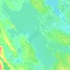 Топографическая карта Ондозеро, высота, рельеф