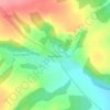 Топографическая карта Малый Дубовик, высота, рельеф