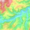 Топографическая карта Sankt Julian, высота, рельеф