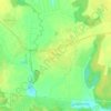 Топографическая карта Стромынь, высота, рельеф