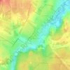 Топографическая карта Немчиново, высота, рельеф