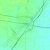 Топографическая карта Robstown, высота, рельеф