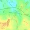 Топографическая карта Beyton, высота, рельеф