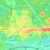 Топографическая карта Юкки, высота, рельеф