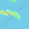 Топографическая карта Seram Island, высота, рельеф