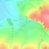 Топографическая карта Водзя, высота, рельеф