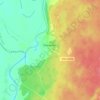 Топографическая карта Темляково, высота, рельеф