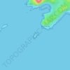 Топографическая карта Chicken Island, высота, рельеф