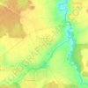 Топографическая карта Новлянское, высота, рельеф