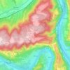 Топографическая карта Kröv, высота, рельеф