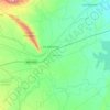 Топографическая карта Los Ramones, высота, рельеф