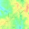 Топографическая карта Concord, высота, рельеф