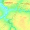 Топографическая карта Аксёново, высота, рельеф