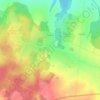 Топографическая карта Новики, высота, рельеф